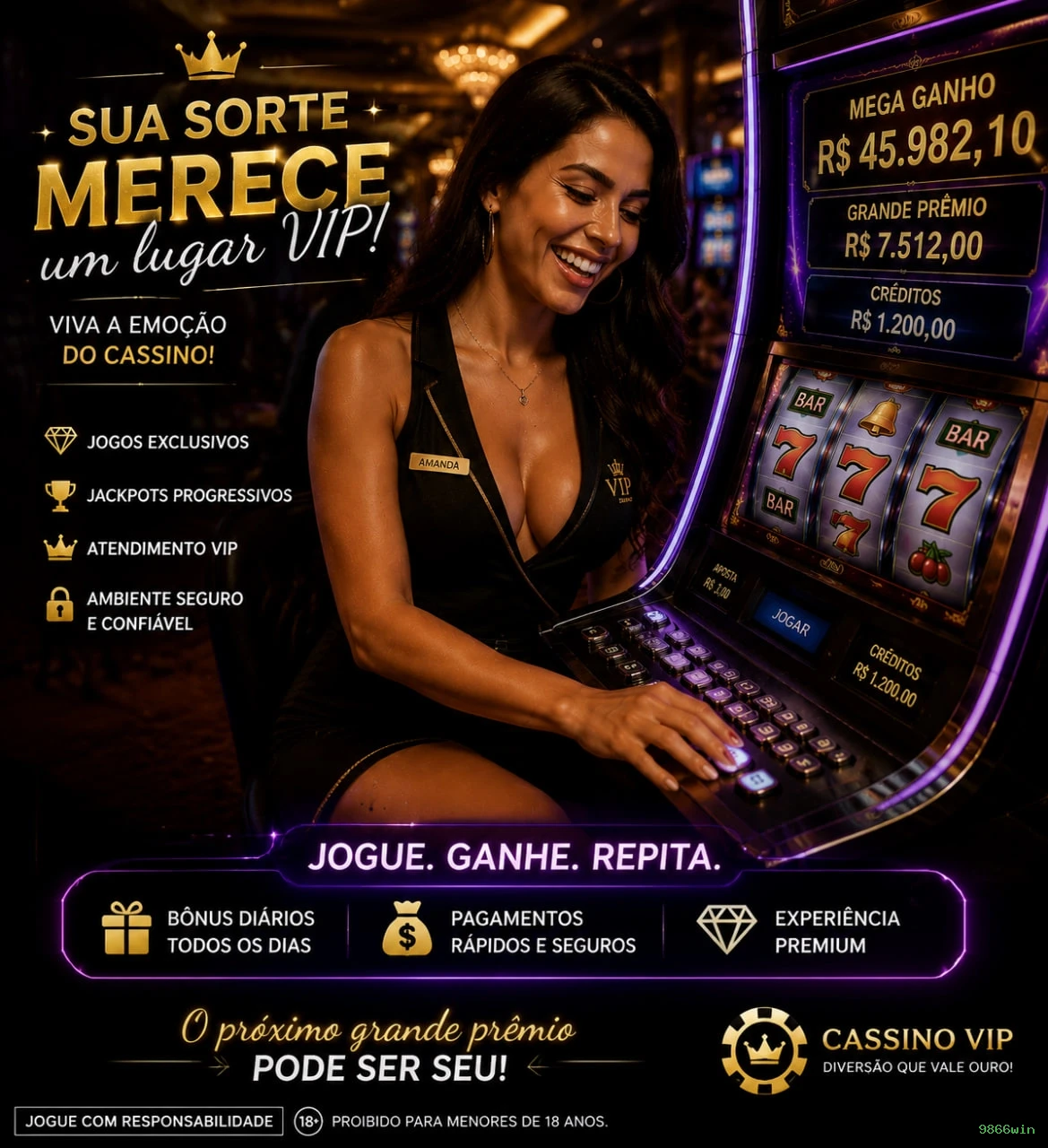 Jogos com dublagem PT-BR no 9866win — imersão total